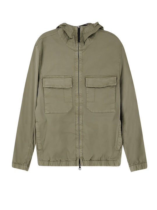 Stretch Cotton Twill-Tc Jacket