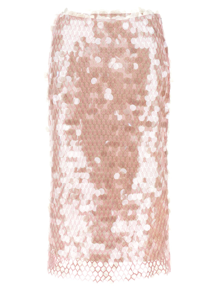 Tory Burch Maxi Sequin Skirt Gonne - Rosa | 0acab3d3fcd923022ad143363ee2aab2a9bc8608