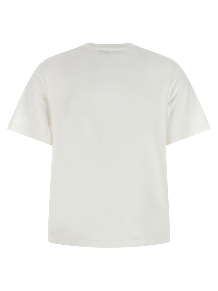 Tory Burch Floral Applique T shirt - Multicolor | 8daec8ea35a9fbc2fde2e9c3153b756bee6e44e4