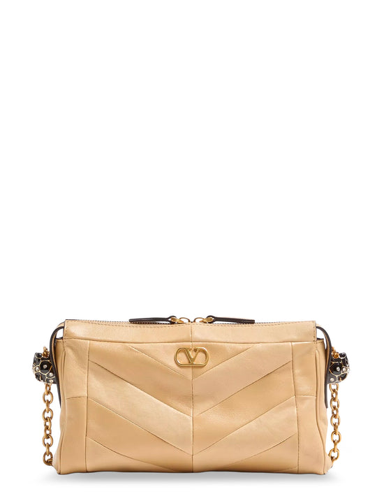 Valentino Garavani Panthea Leather Crossbody Bag
