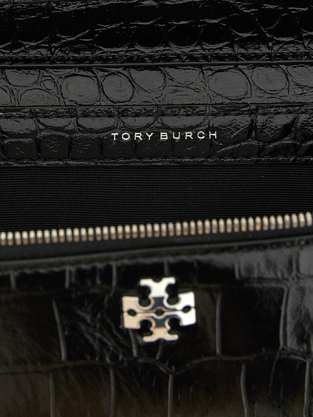 Tory Burch Charlie Borse a Tracolla - Nero | 6f9eef7a543f458cb04ff93c5251f2e72a557c79