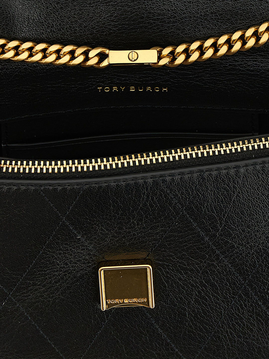 Tory Burch Charlie Quilted Borse a Tracolla - Nero | 340c4ca6923e03ecb9920b6d8112b90baa7037c1