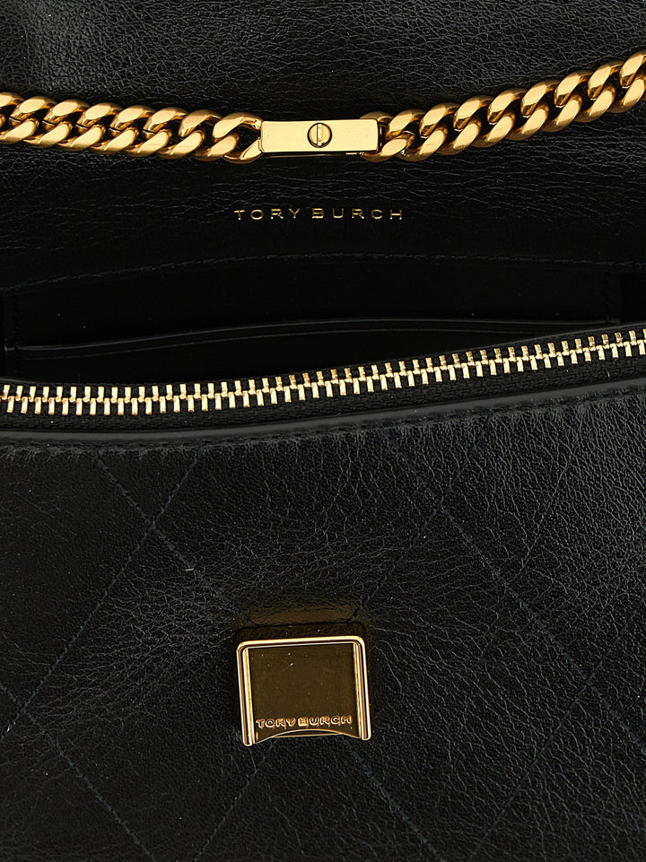 Tory Burch Charlie Quilted Borse a Tracolla - Nero | 340c4ca6923e03ecb9920b6d8112b90baa7037c1