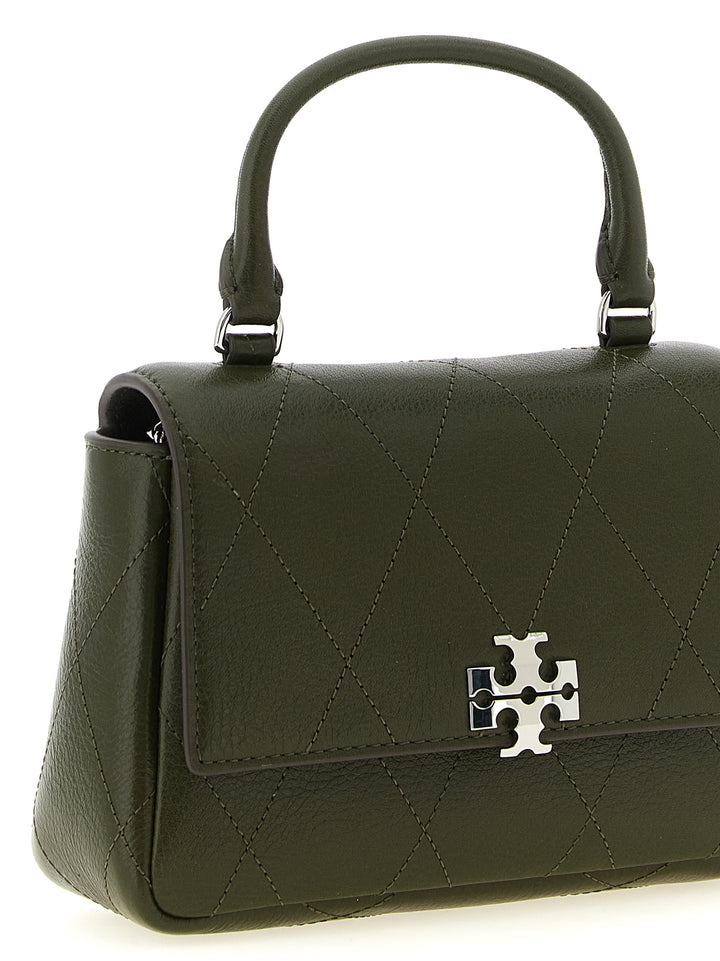 Tory Burch Charlie Borse a Mano - Verde | 9f0a5fd7416babe52875caf1c3d1ae5c939d97a3