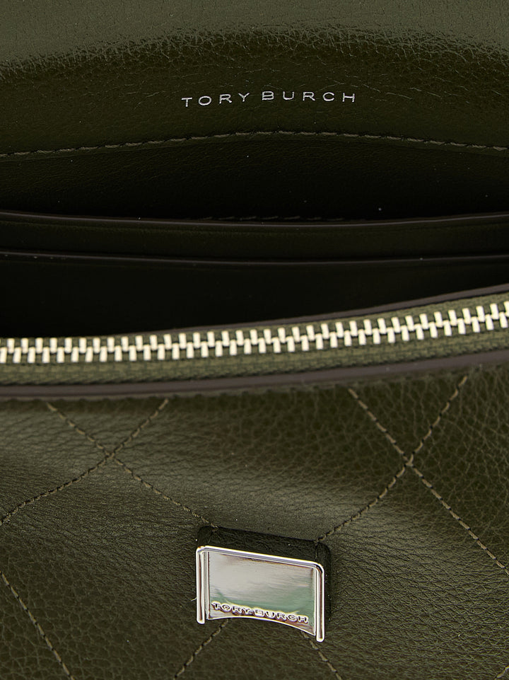 Tory Burch Charlie Borse a Mano - Verde | d214593386f78efbd913276b28f7b0dbe76c99e9