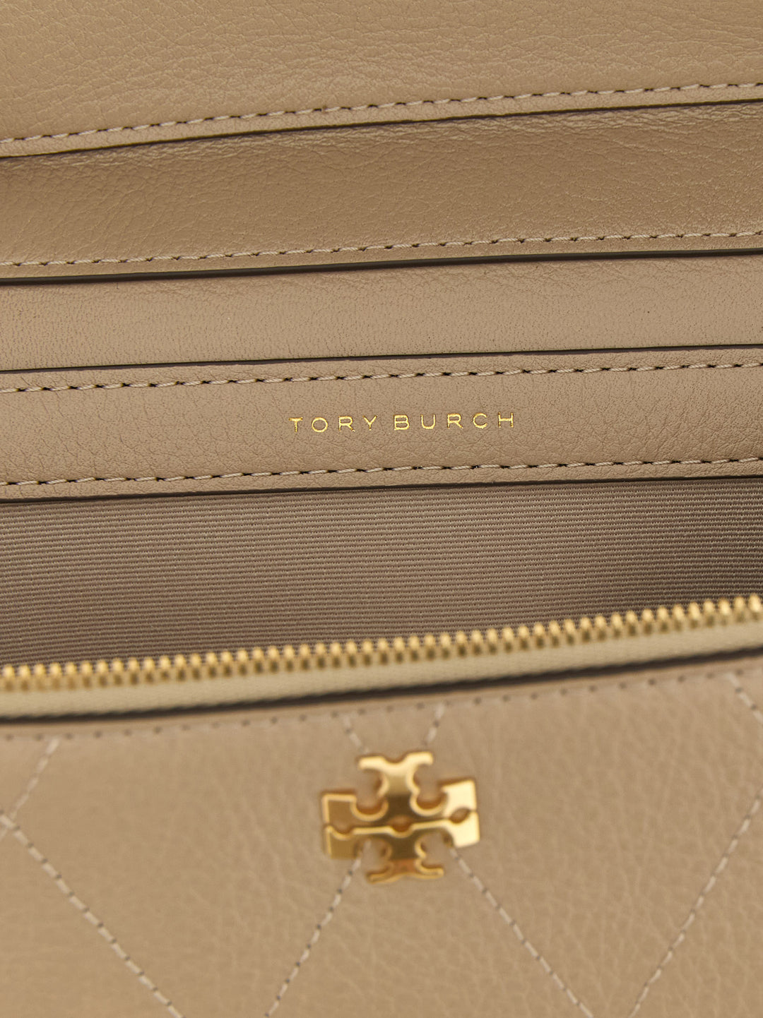 Tory Burch Charlie Borse a Tracolla - Beige | bf48e3cb80ebd56cbe51fb31a84b75e6fc482bf5