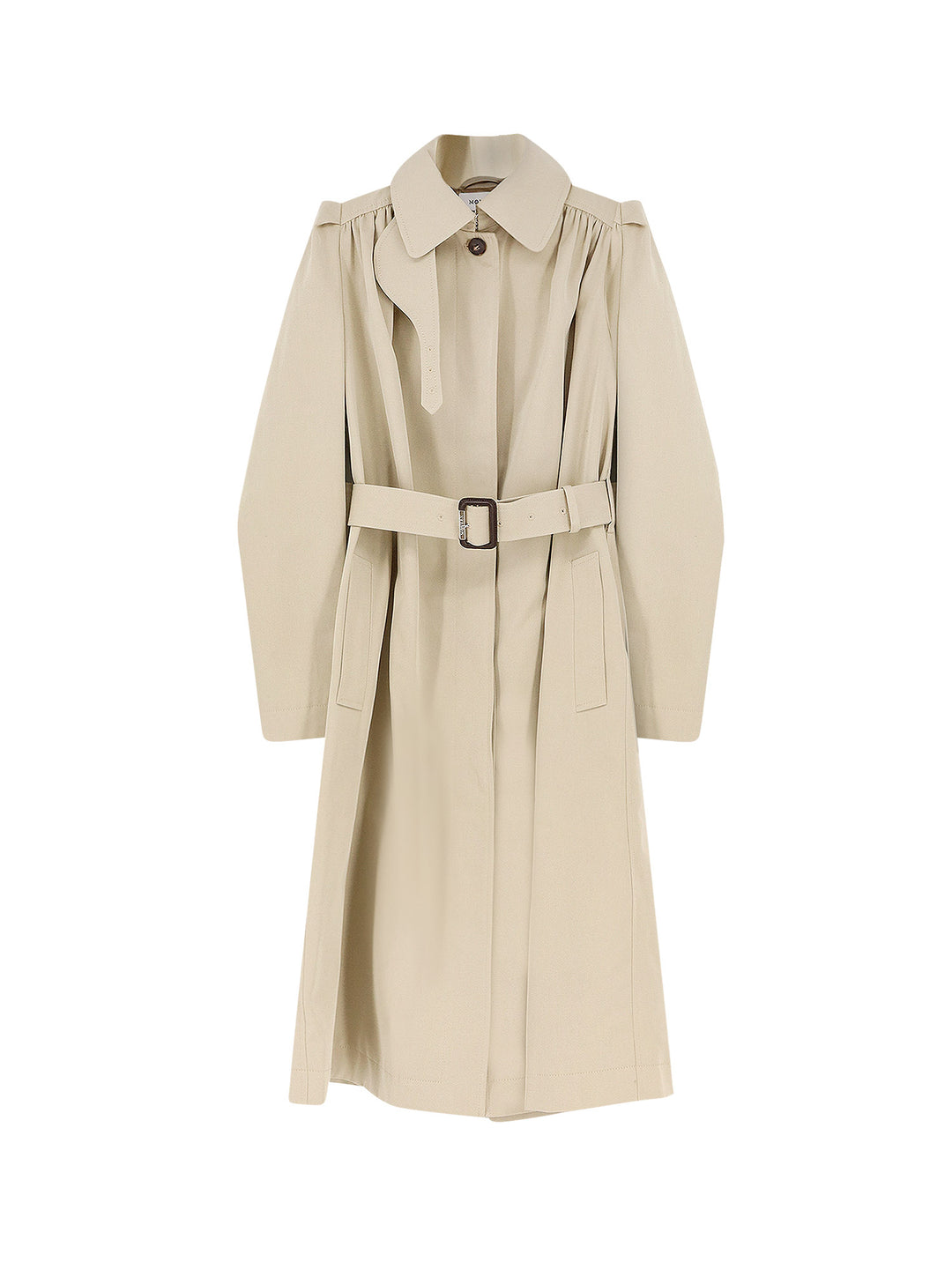 Alexander Mcqueen Coats - PALE BEIGE | fdb0ceb27de8786e288bb25334226f70f584e498
