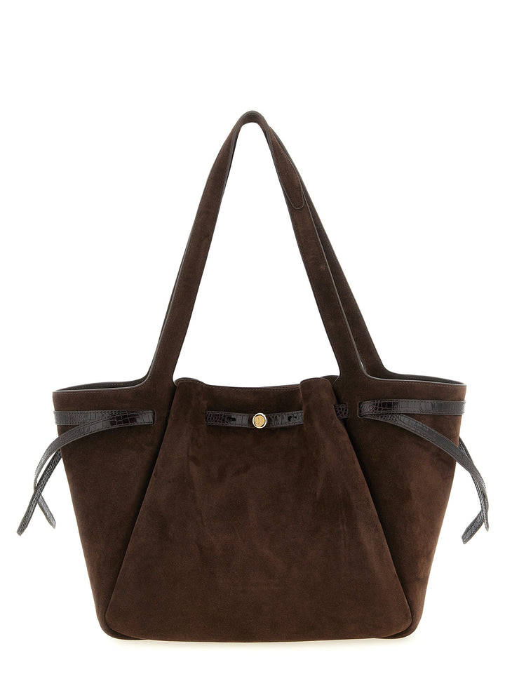 Tory Burch Romy Tote - Marrone | 3f13d75fc2d9b247c366ffa17413b6ef83a22094
