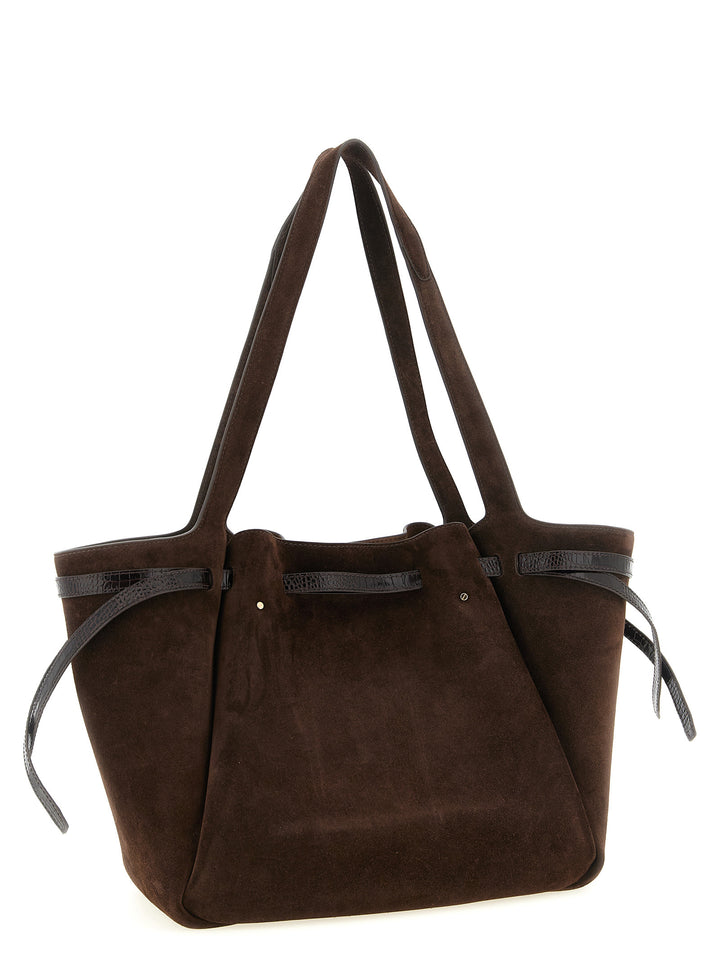 Tory Burch Romy Tote - Marrone | 2e1e52c9f7ae4eaef04140dc3d920344d6202008