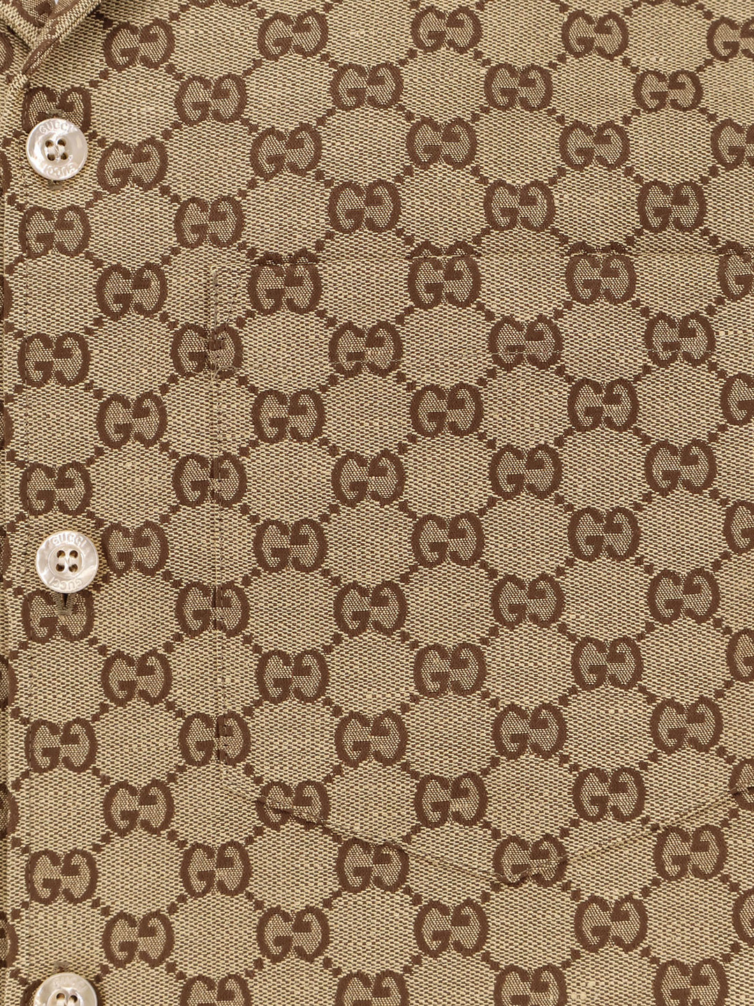 Gucci Shirts - CAMEL EBONY | c121609e4decc2dab35bccd99156d2129deb6298