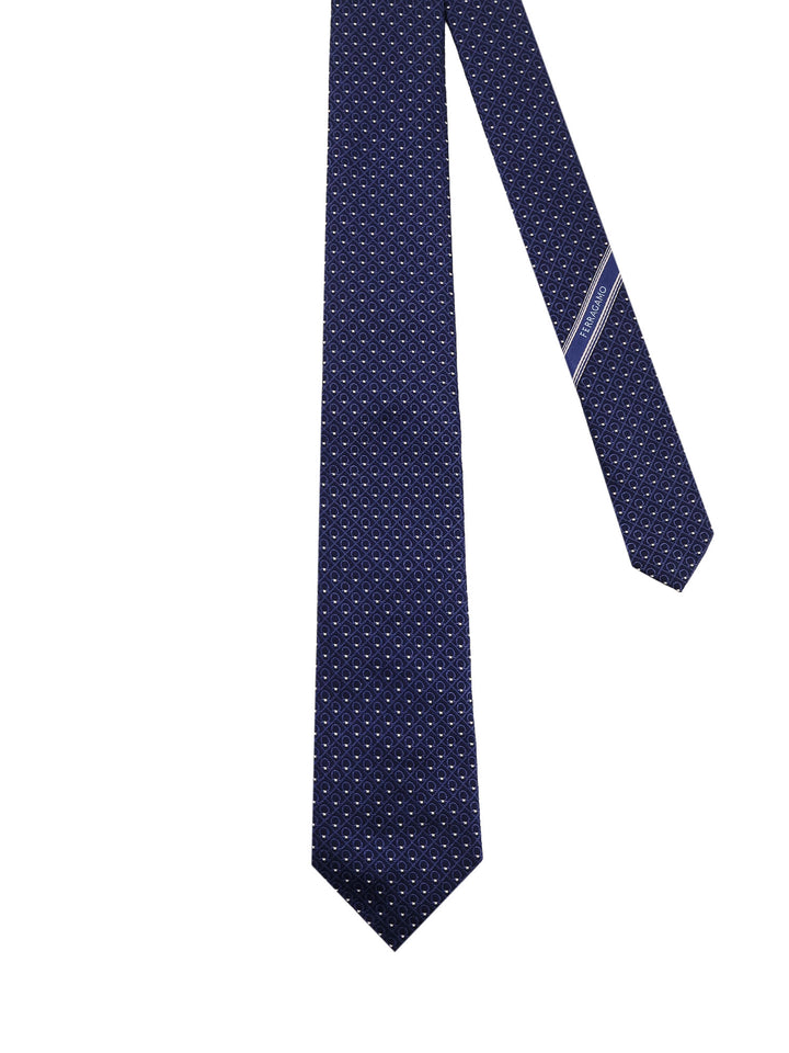 Ferragamo Ties - Blue and green | 8fb77fbbef892d2f33fd2db68d3adefe88b97851