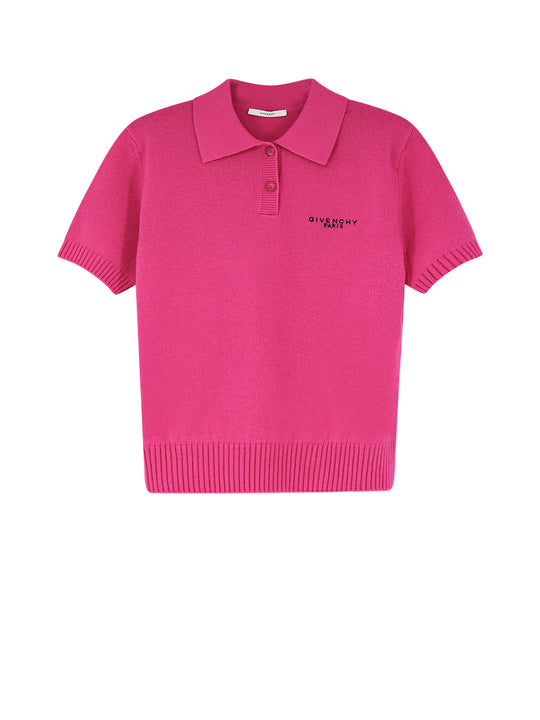 Wool And Cashmere Polo Shirt