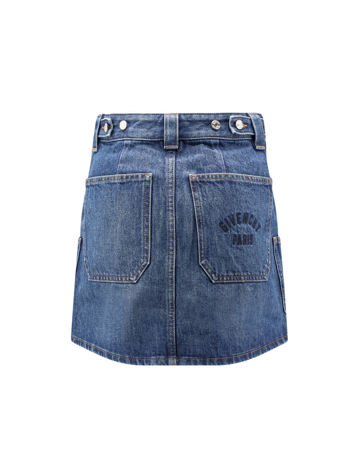 Givenchy Skirts - Medium Blue | 7f09304a4faf7bc3c4460c1640a7a6c839af7bfa