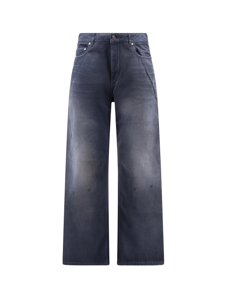 Balenciaga Jeans - NAVY/DIRTY DARK BLUE | 3b863d5f373118854ae6ba2e181e29e2ce32b091