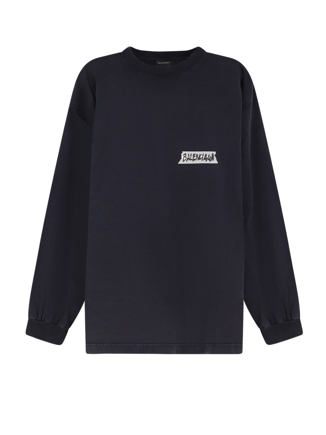 Balenciaga Sweaters - FADED WASHED BLACK | b260397acc9eb876138446c447661b7712d1c6d3