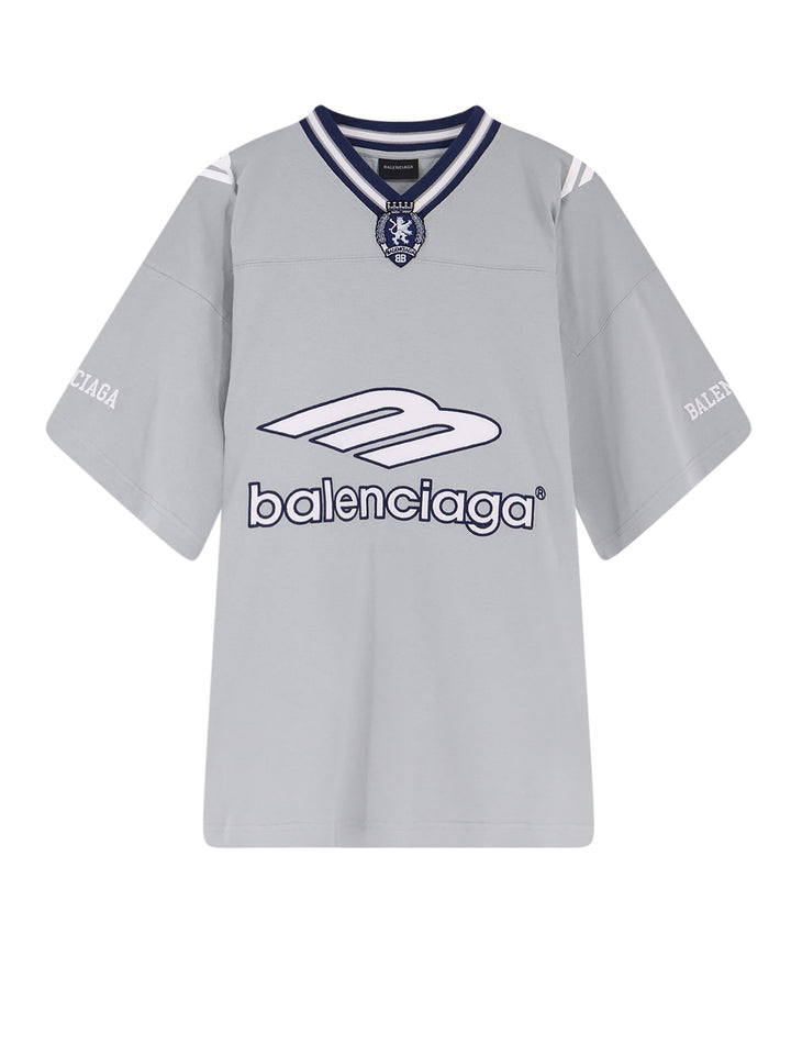 Balenciaga T-shirts and Polos - Grey/White | 9125d28bc341856c77edd0783788d6c76b4d9393