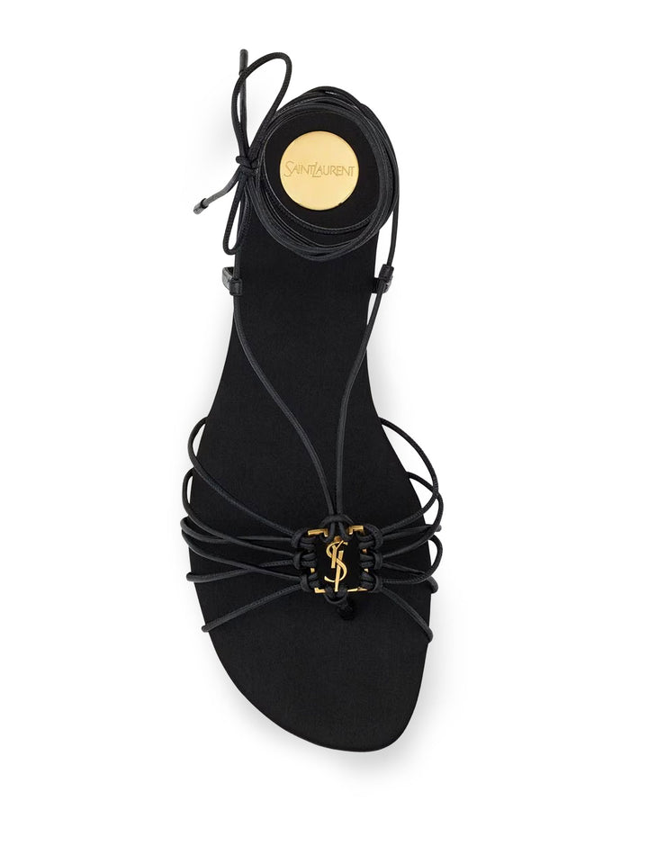 Saint Laurent Sandals - NERO/NERO | bd6fc674a91cb0e252d0035986907be1a3bf7090