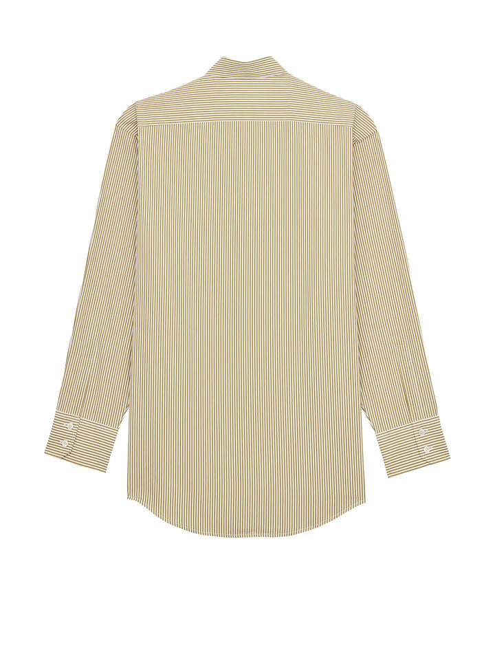 Saint Laurent Shirts - KAKI/BLANC | 7ba5c6d35f61559498c6d82d65c4c39f28c20ccc
