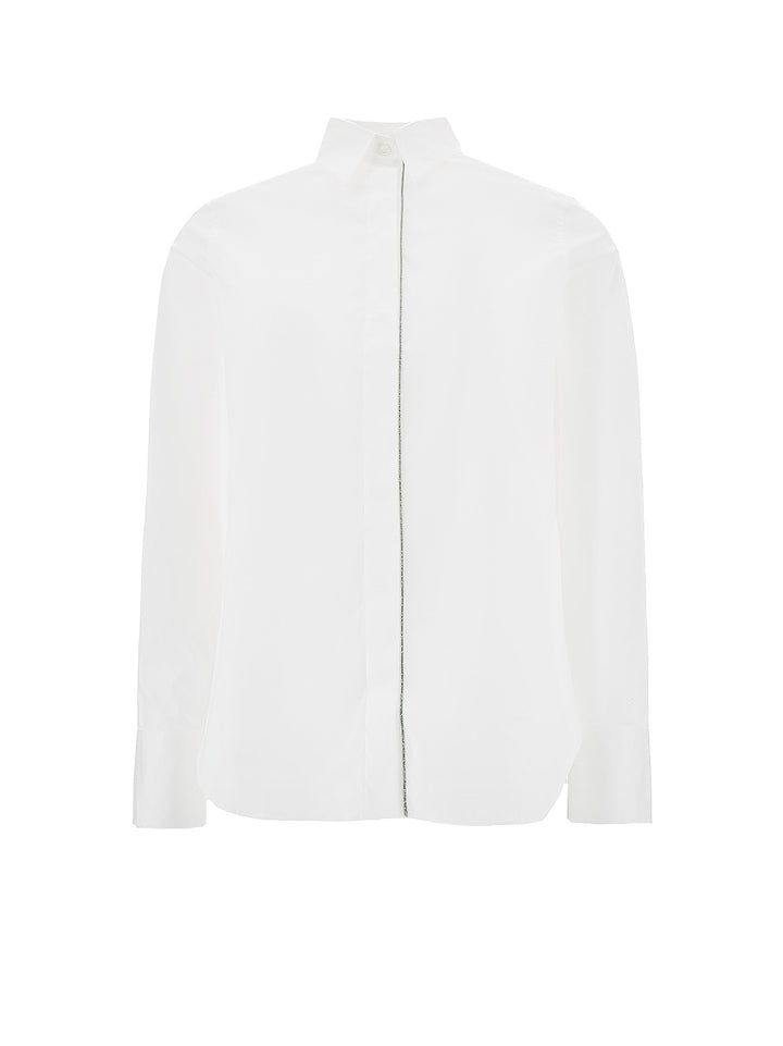 Brunello Cucinelli Shirts - Light and natural | 84258830d162de46d49ae326be4a94bc605fbc01