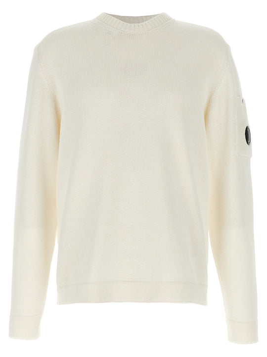 Mercerized Cotton Sweater Maglioni Bianco