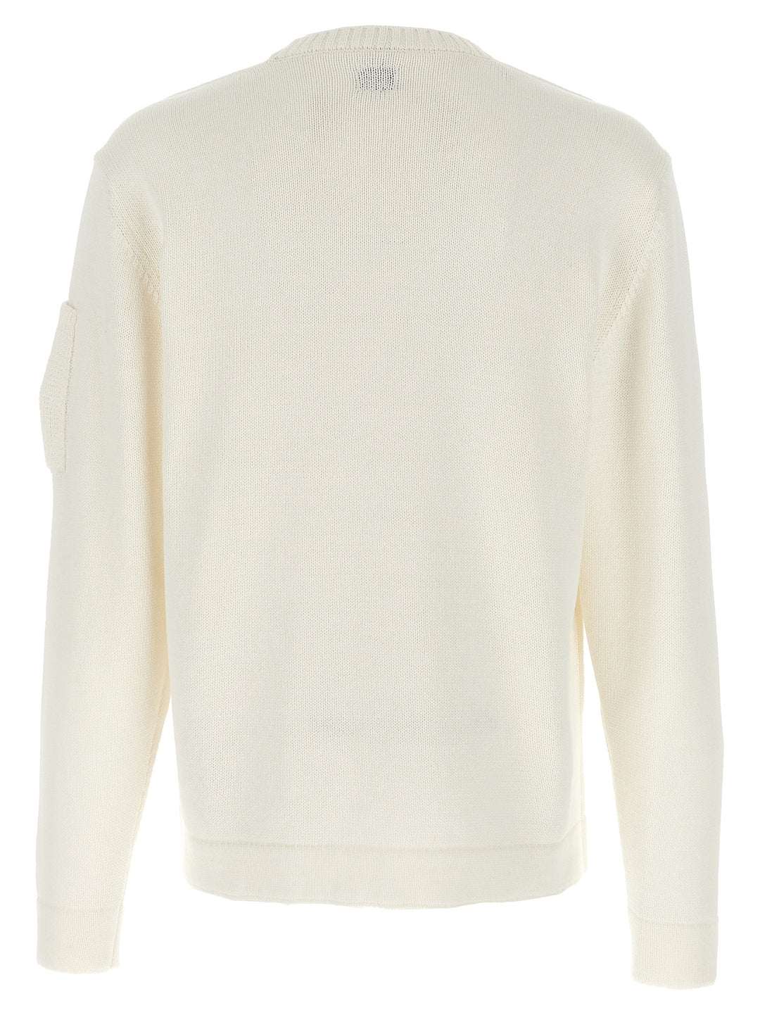 C.P. Company Mercerized Cotton Sweater Maglioni - Bianco | ede60fe015225920bcf8be21d4f7c73500127135