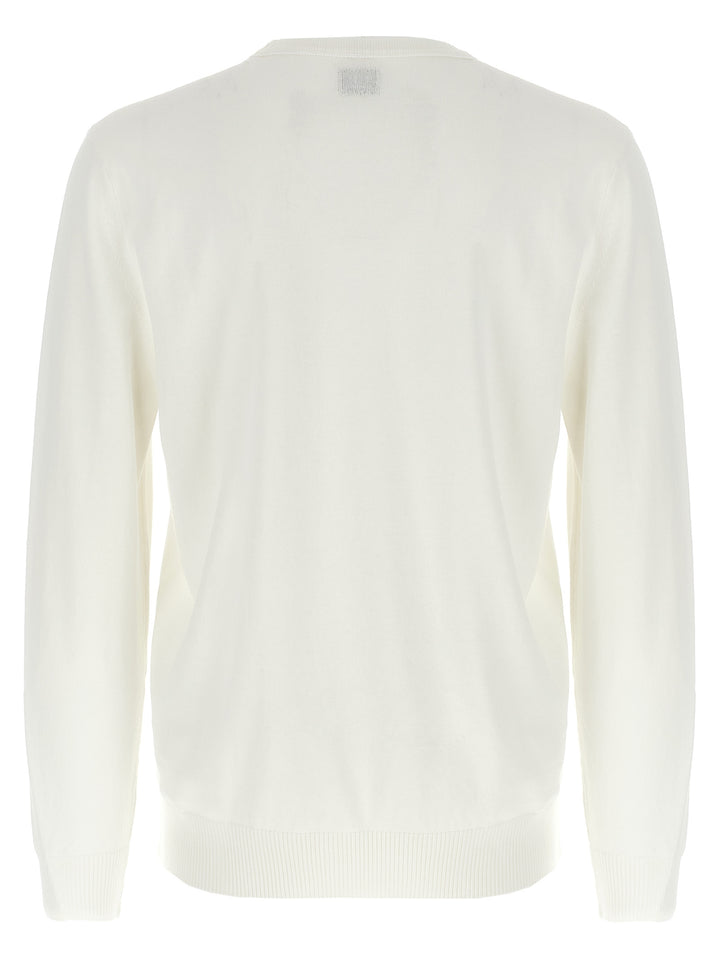 C.P. Company Cotton Sweater Fineness 12 Maglioni - Bianco | 3029a71a74f547f685054ca7ea942f64764b9352