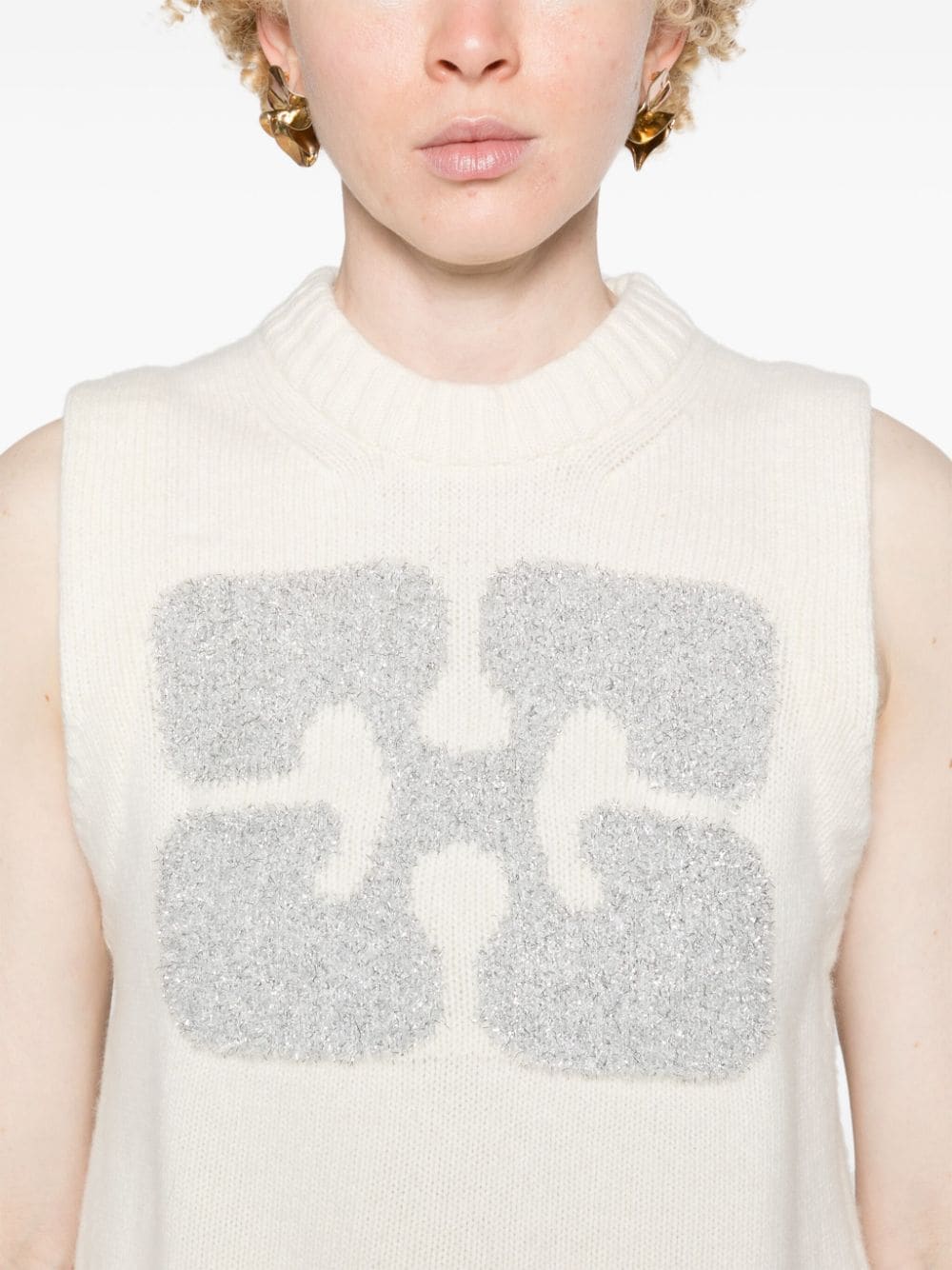 Ganni Sweaters - Light and natural | 94cf039591d7afc1ca311c6df5e8b6849f1f3cd8