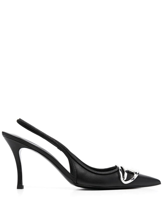 Venus Leather Slingback Pumps