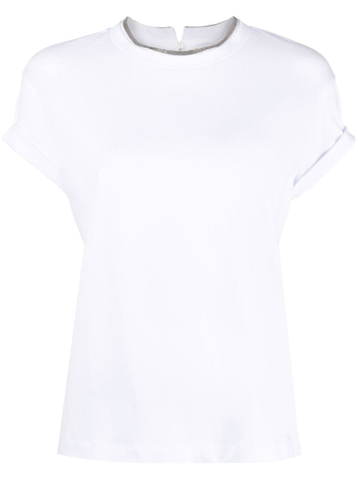 Brunello Cucinelli T-shirts and Polos - Chiari e Naturali | b3a77b6e32ee1dd9de3345ec58dba5a922264936