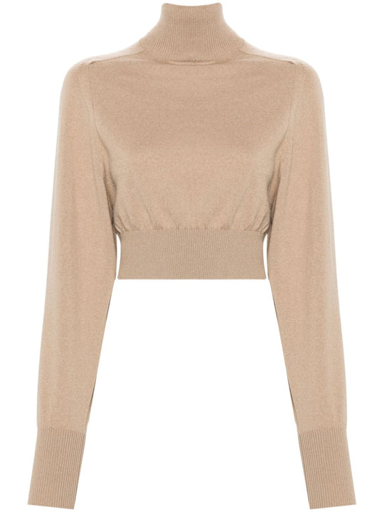 Wool Turtle-Neck Sweater