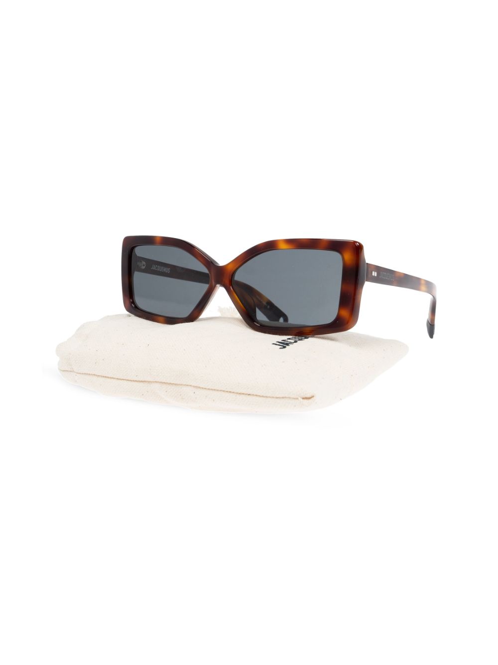 Jacquemus Sunglasses - Marrone | a2321109454cfcf4996b7126b7ad75743c987564