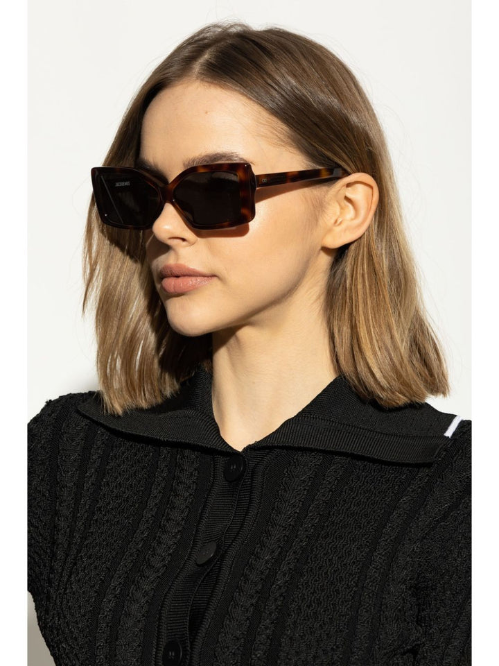 Jacquemus Sunglasses - Marrone | f30fa79f5198aa1bab271ce8621d9bcc83630b95