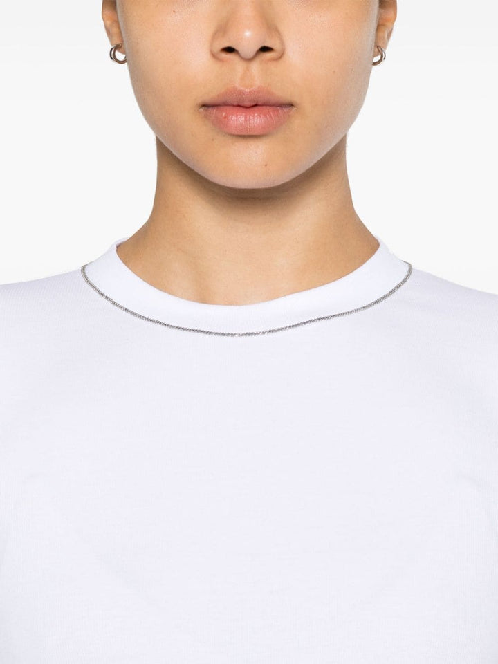 Brunello Cucinelli T-shirts and Polos - Chiari e Naturali | ffb8450c10582a6675cde216fc1bf7beba475a7e