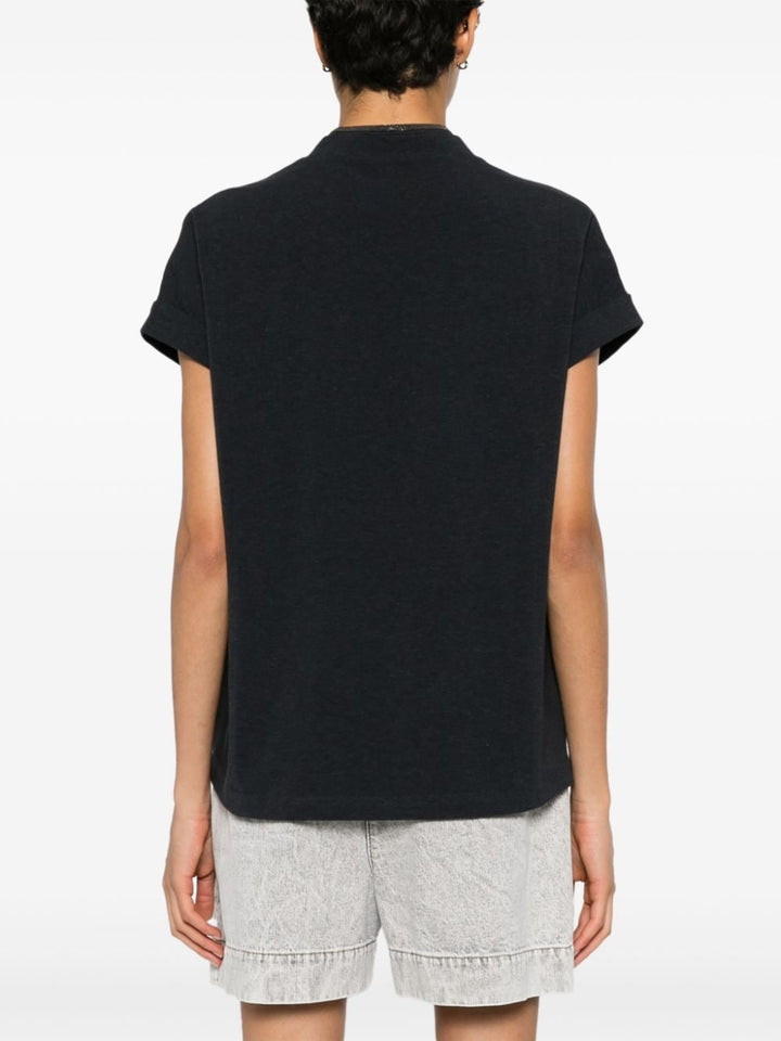 Brunello Cucinelli T-shirts and Polos - Neri e Grigi | 87d2953315ccc0ad215119dd3cb2e35bc67b3e55