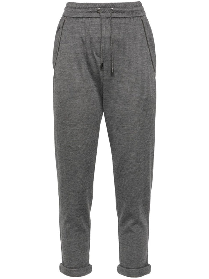 Brunello Cucinelli Trousers - Neri e Grigi | 7387e500207d8b27e0e0cac7ad6fd7943da03ccb