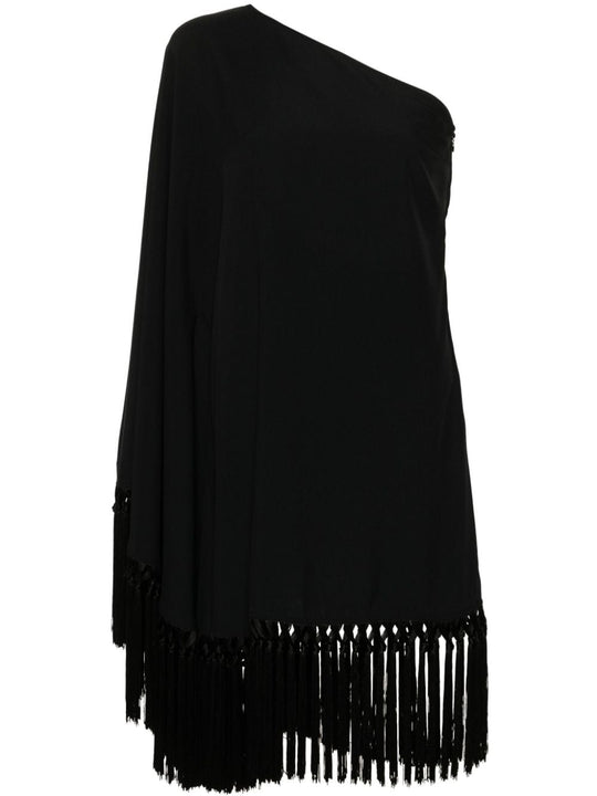 Piccolo Arno Fringed Short Dress
