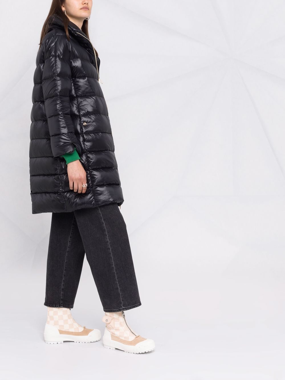 Herno Coats - Blacks and greys | c2543ef5396e0582c1968d2c91c5a68bf3ed6ec3