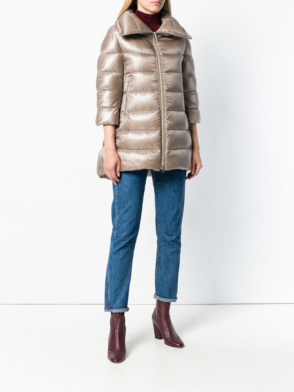 Herno Coats - Marrone | db737389fafbb4af9b05a01845efea12d99eadad