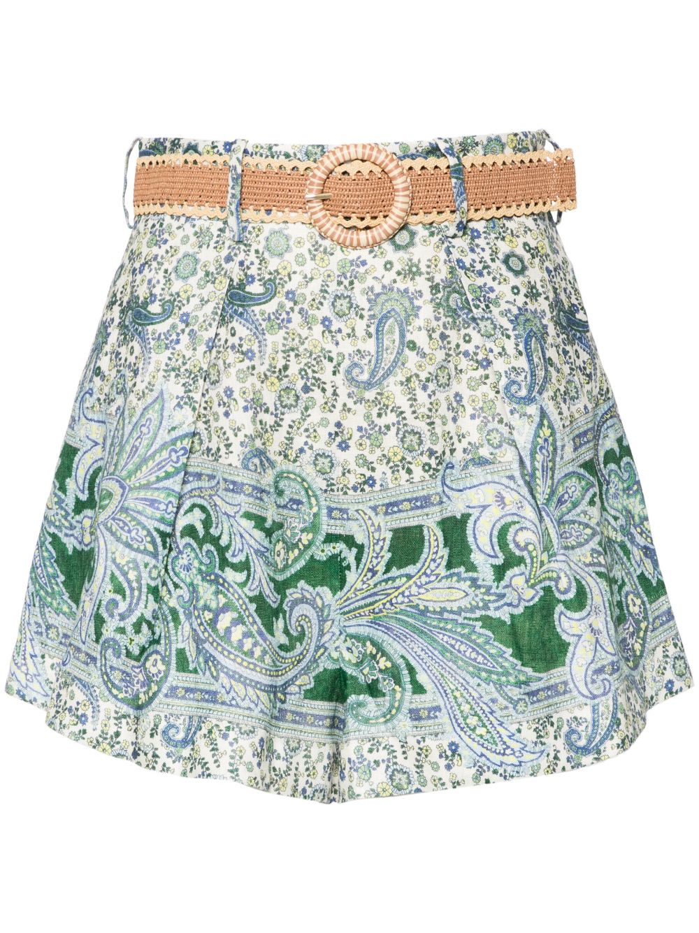 Zimmermann Shorts - Blue and green | b4ecb0993f713b5c29d9d304177df1bbb5124127