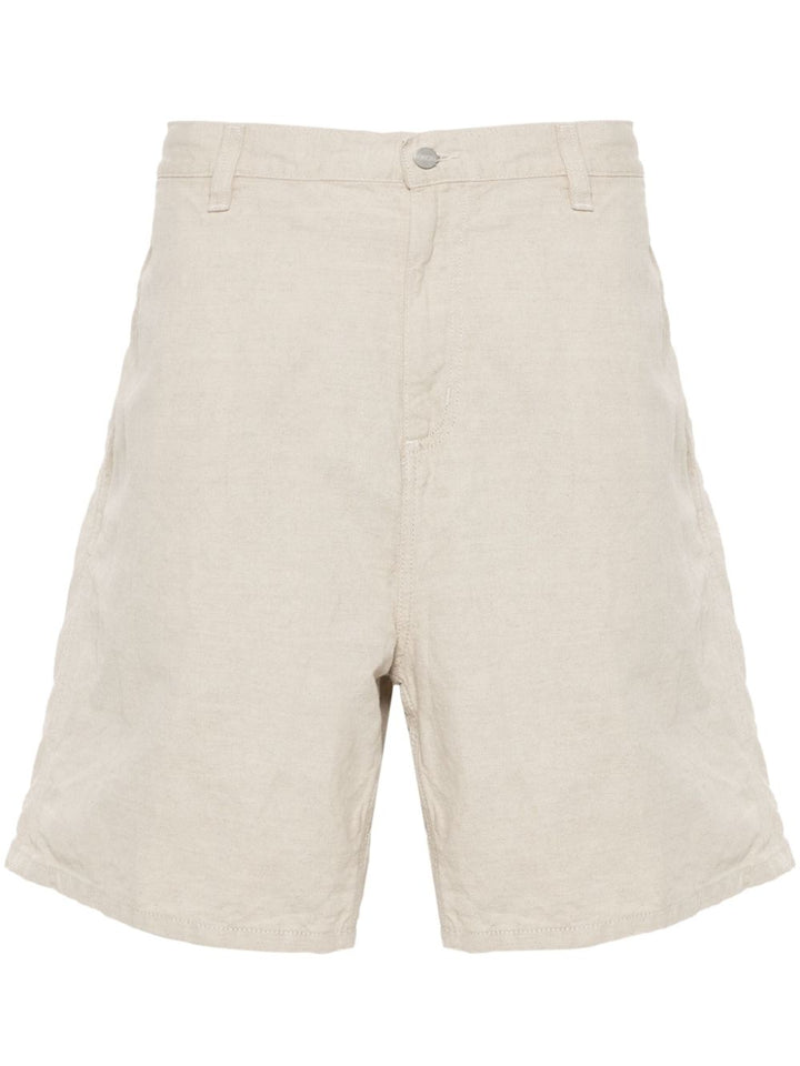 Carhartt Wip Pre Shorts - Light and natural | 9030eb4d06b8b43fa08325bd6160668ed4173d4b