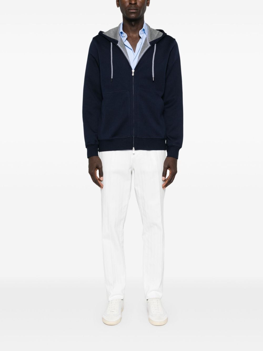 Brunello Cucinelli Sweaters - Blu e verdi | 057a367dbb1e019e0df488787547649d79f60c5e