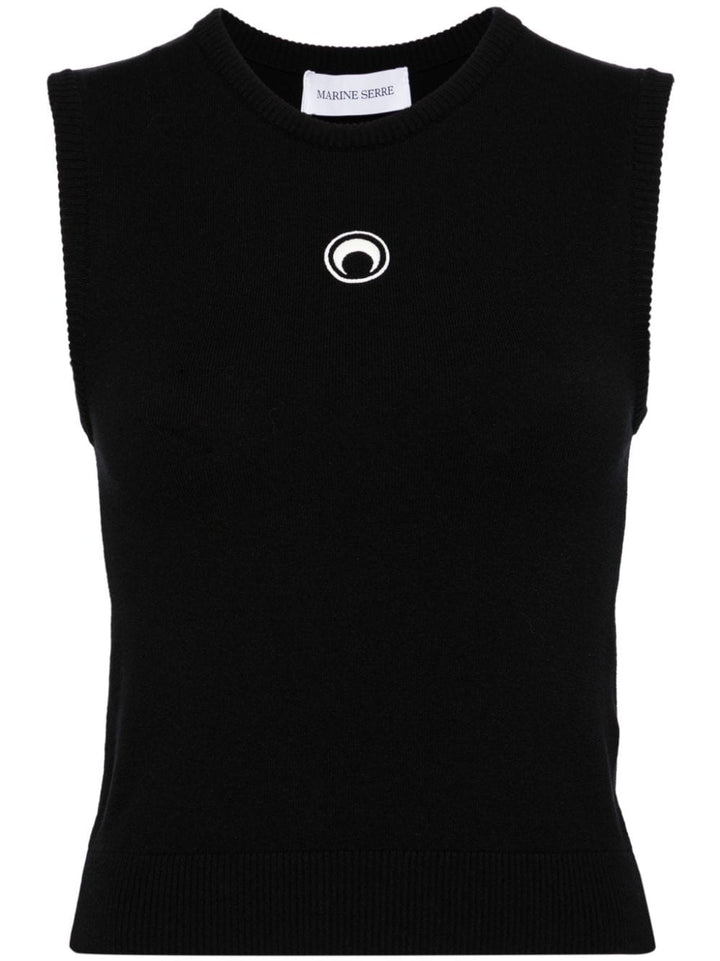 Marine Serre Top - Blacks and greys | e5699f5b46db121f3c54cdda0d060a2f28300795