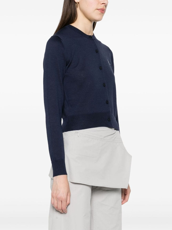 Maison Kitsune' Sweaters - Blue and green | cd71a1c900dc3d406f461746bf8c0e5db00f518b