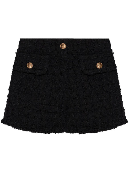Bouclé Tweed Shorts