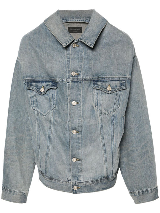 Off Shoulder Denim Jacket