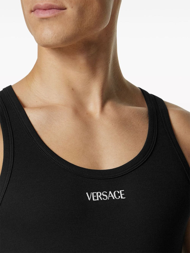 Versace Top - Blacks and greys | 3b7c2fc8599e0e16ad3e1178bed707aa7240d7b7