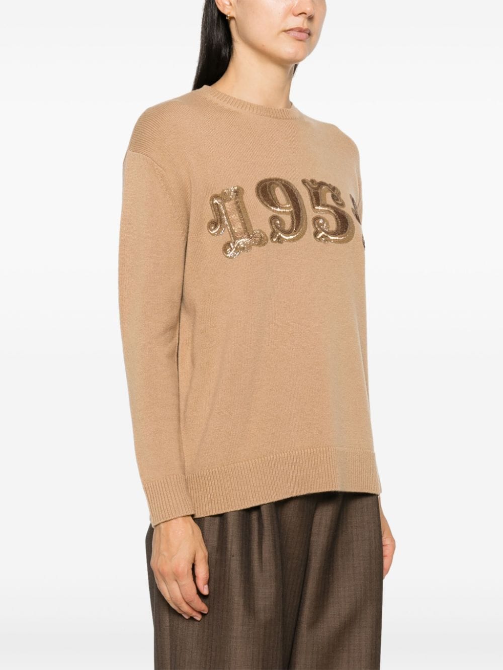 Max Mara Sweaters - Marrone | 2d1fb5b60a7621faceb7cc21956237e0f108efd3