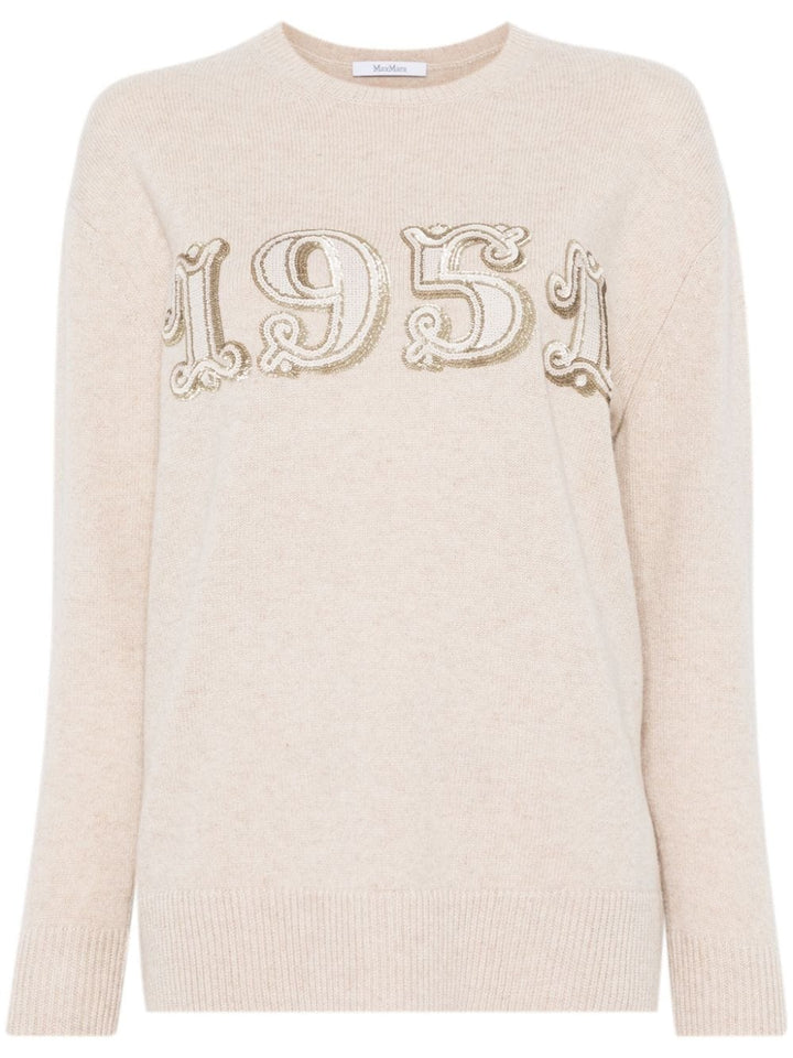 Max Mara Sweaters - Light and natural | ebf2f57242b99ad634caa87c924f15afbd0ac4e0