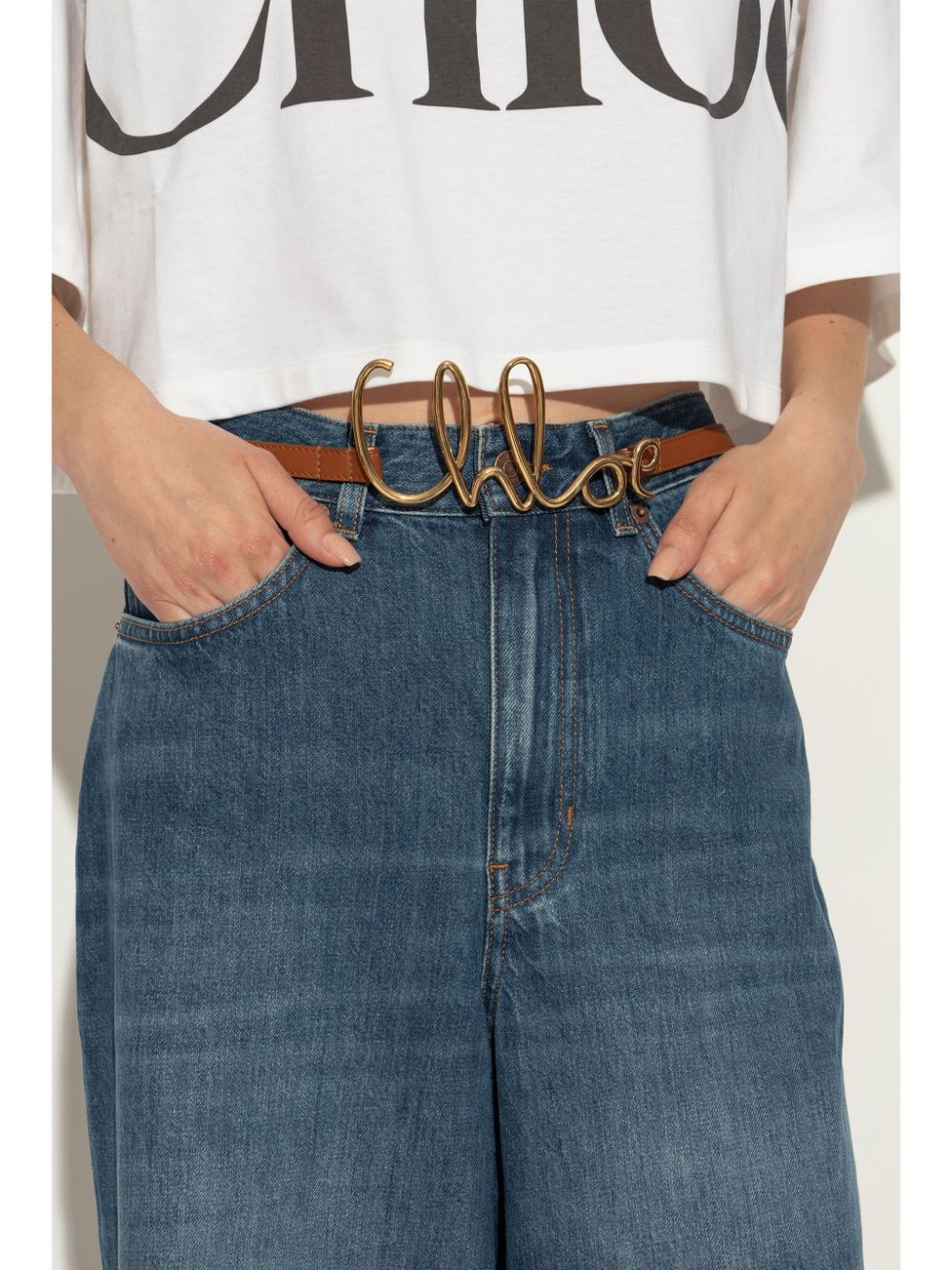 Chloè Belts - Marrone | 22fc40c04d670cd90d4612278a49aec2d8a03175