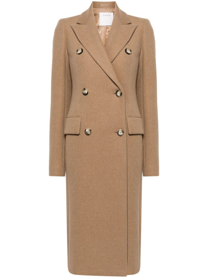 Sportmax Coats - Marrone | 3f0474ad22ef6e87b49d2e66f76b3308be9a372e